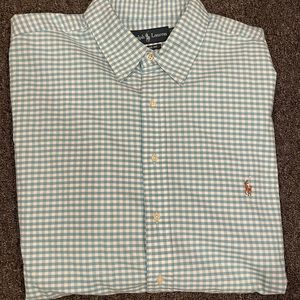 Polo Ralph Lauren Plaid Button Front 2XL
